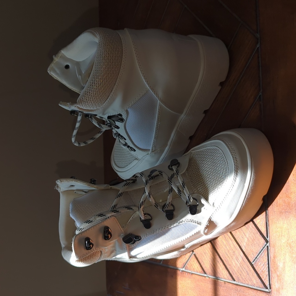 Madden girl hidden heel sneakers boots